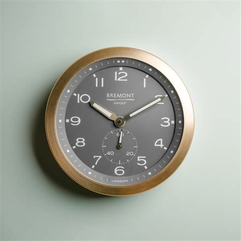 Fawley Broadsword Bronze Wall Clock – Bremont Watch Company.